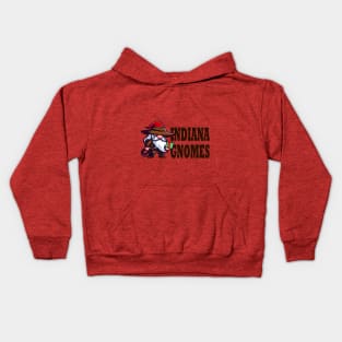 Indiana Gnomes - Adventurous Cute Gnome Tee Kids Hoodie